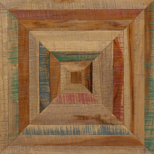 Beistelltisch Recyceltes Massivholz Teak