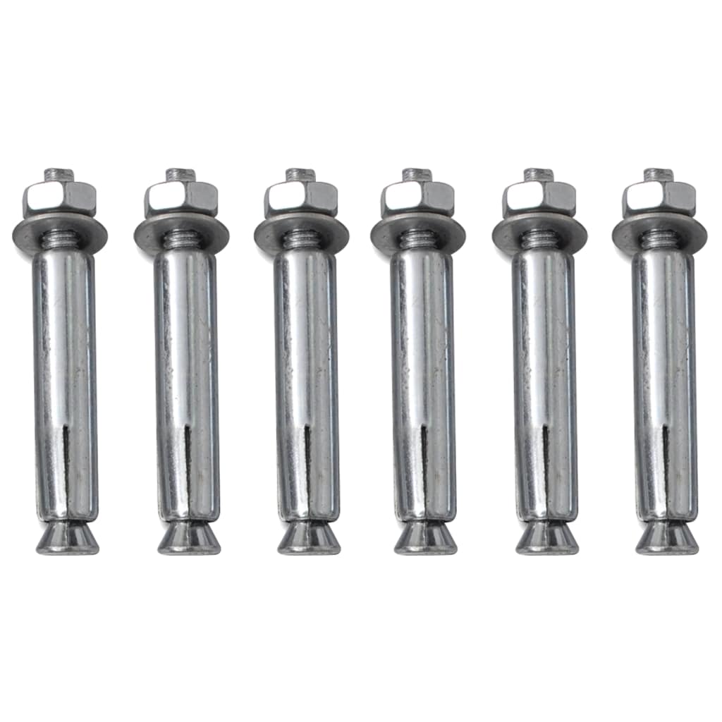 Verkehrspoller 2 Stk. Kunststoff 75 cm