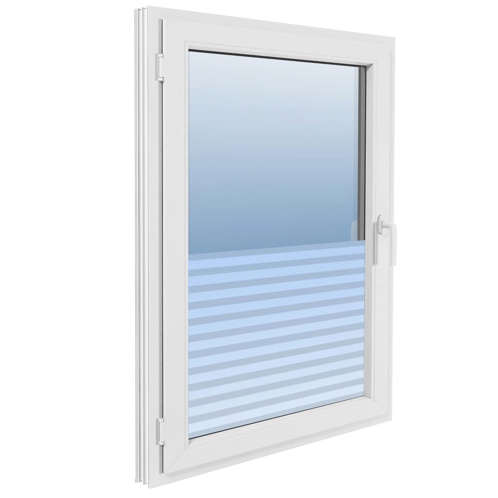 Fensterfolie Matt Streifen-Design 0,9x10 m PVC