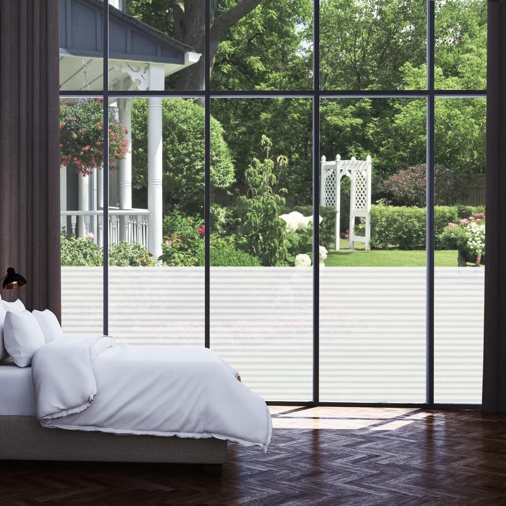 Fensterfolie Matt Streifen-Design 0,9x20 m PVC