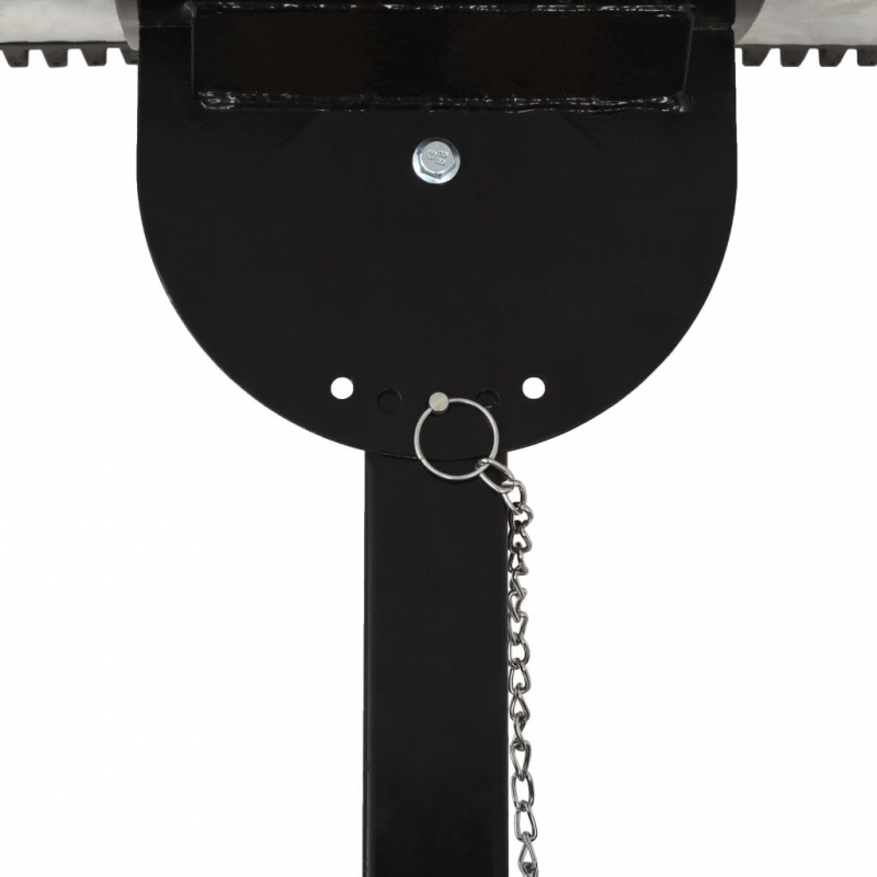 Hand-Schneepflug mit Rädern 100 x 44 cm