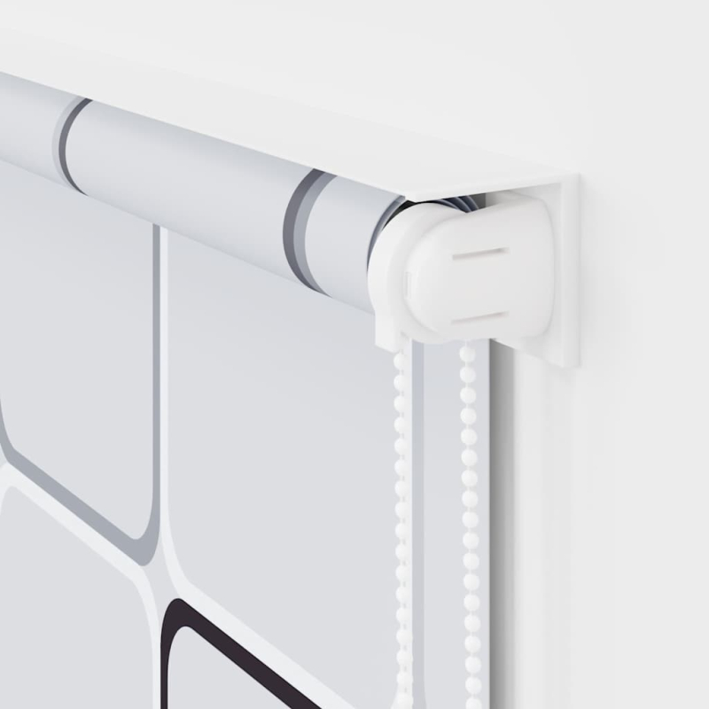 Duschrollo 160x240 cm Quadratmuster