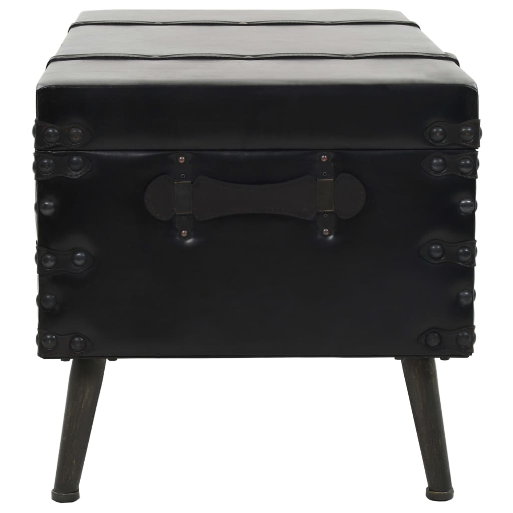 Couchtisch MDF und Stahl 102x51x48 cm