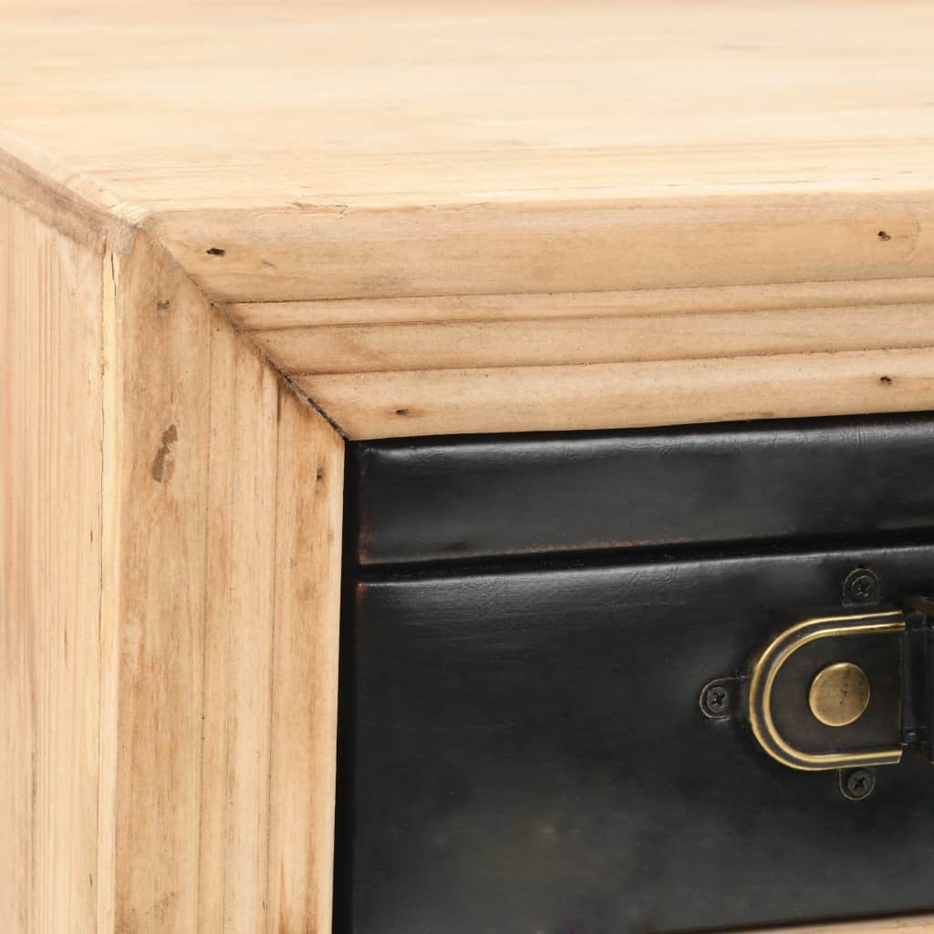 Nachtisch Massivholz Tanne 43x38x50 cm