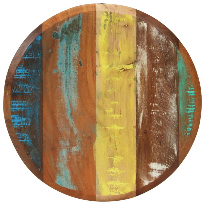 Barhocker 2 Stk. Altholz Massiv