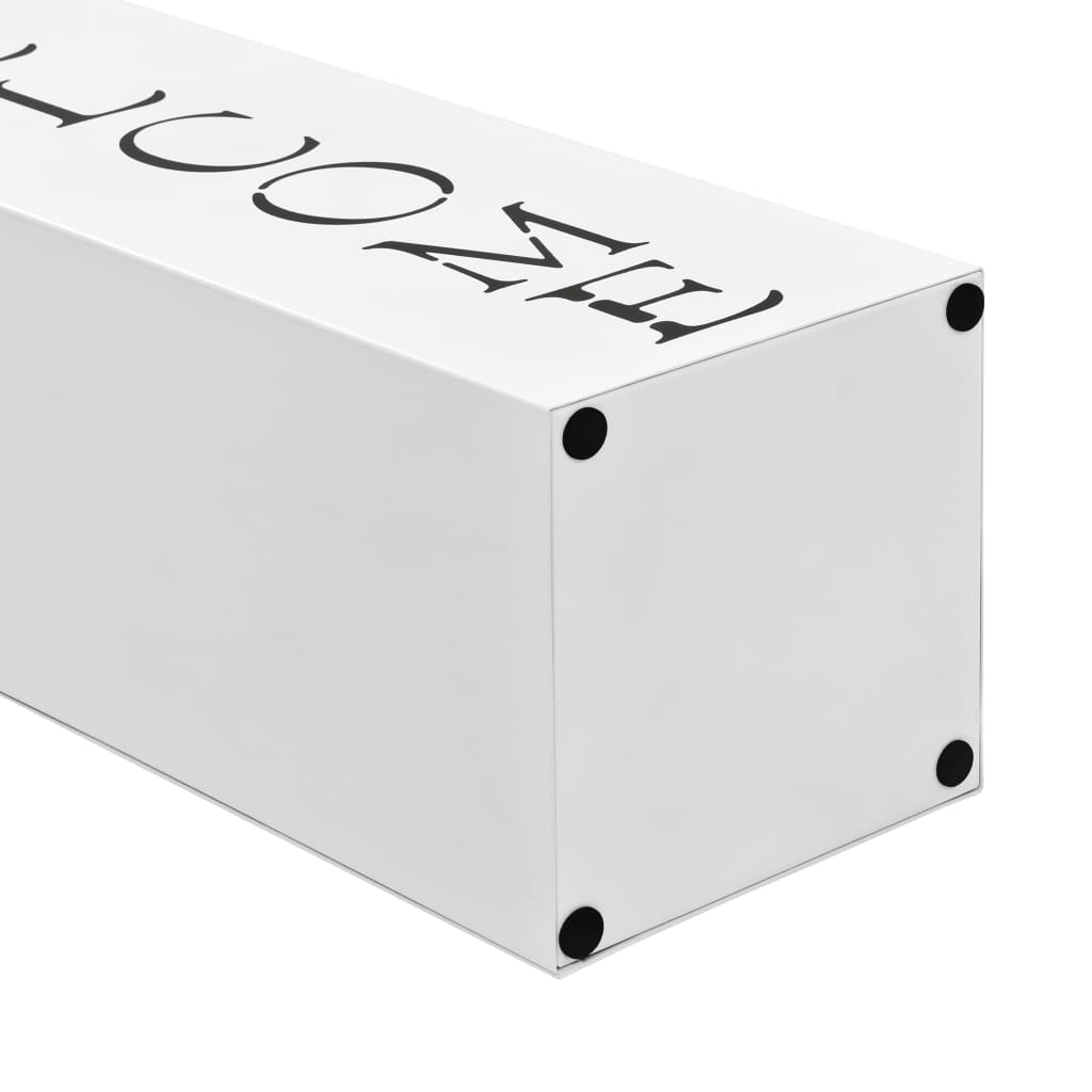 Regenschirmständer Welcome Stahl Weiß