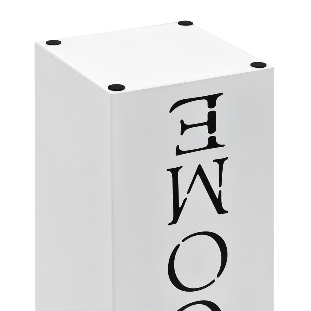 Regenschirmständer Welcome Stahl Weiß