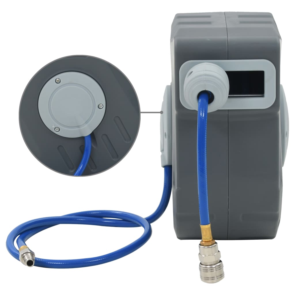 Automatischer Druckluft-Schlauchaufroller 3/8 12 m