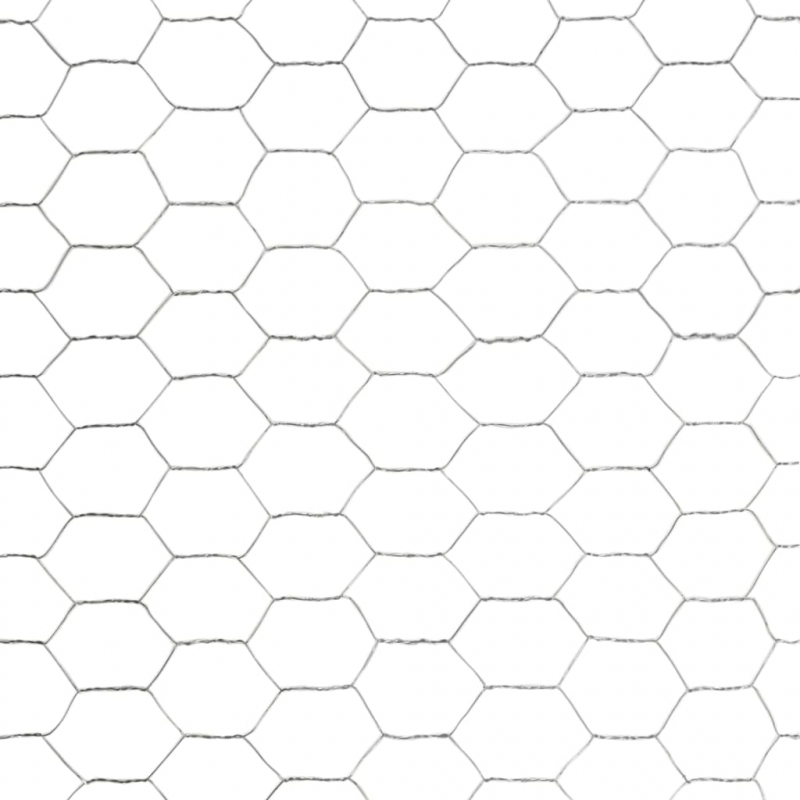 Drahtzaun Verzinkter Stahl 25x1,2 m Silbern