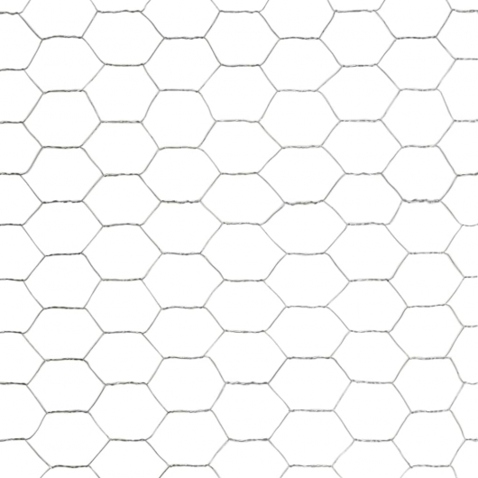 Drahtzaun Verzinkter Stahl 25x1,2 m Silbern