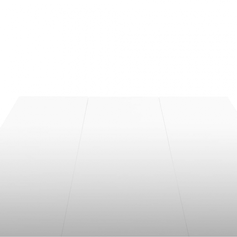 Esstisch 179x89x81 cm Hochglanz-Weiß