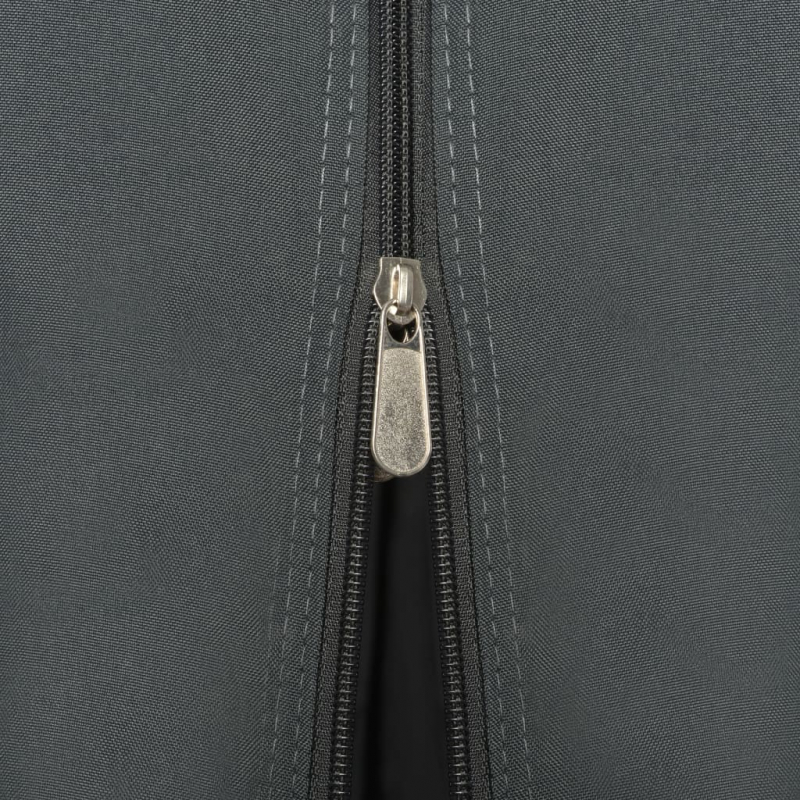 Gartenpavillon mit Vorhang Aluminium 3×3 m Schwarz