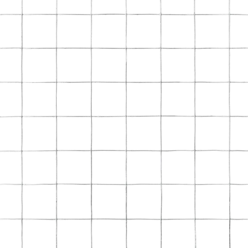 Maschendraht Verzinkter Stahl 10x1,5 m Silbern