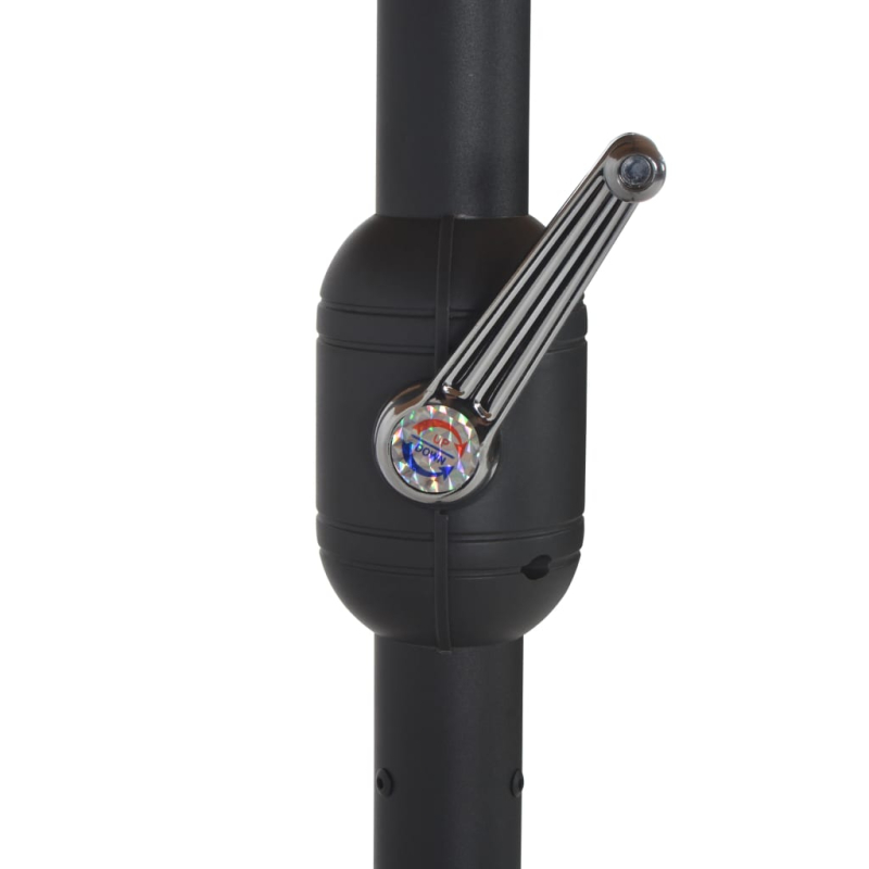 Sonnenschirm mit Aluminium-Mast 460x270 cm Grün