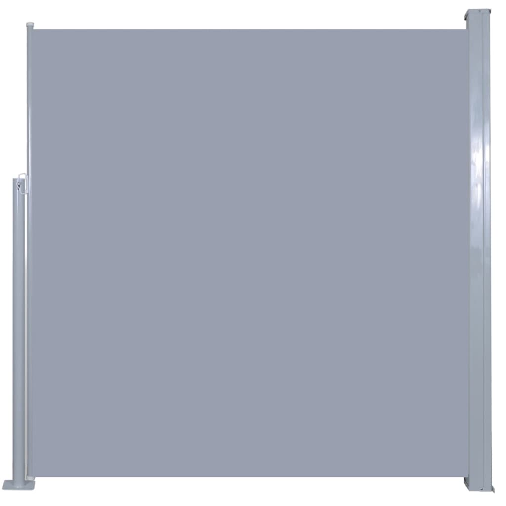 Ausziehbare Seitenmarkise 140x300 cm Grau