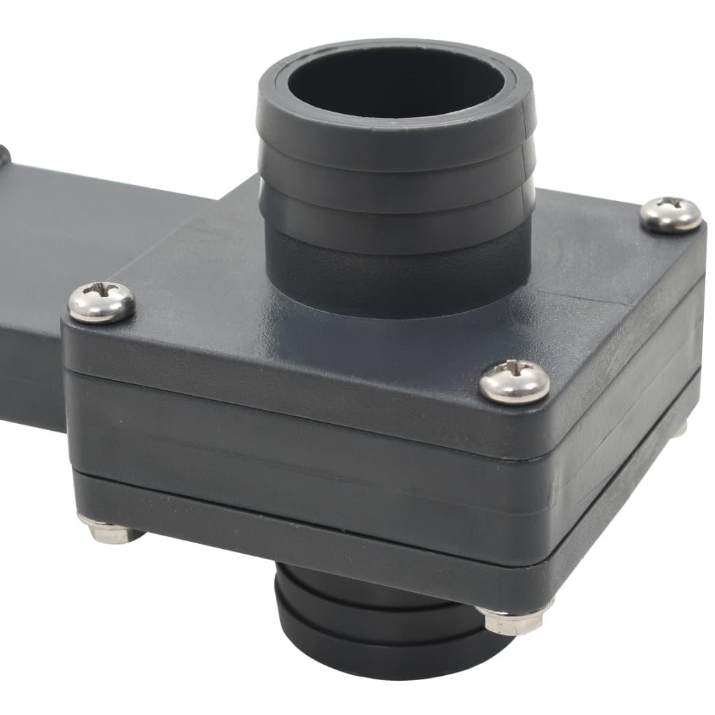 Pool Absperrschieber 2-tlg. 1,5