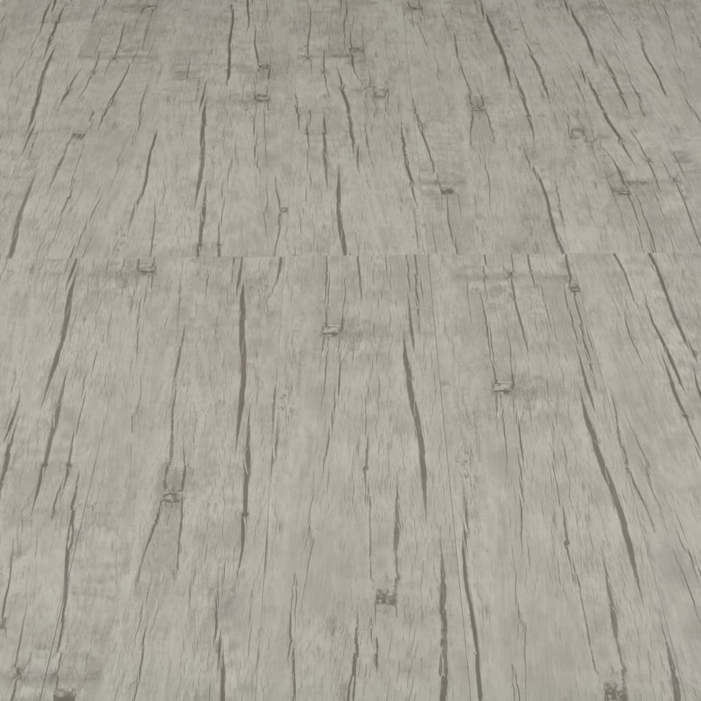 PVC-Fliesen Selbstklebend 4,46 m² 3 mm Eichen-Optik Gewaschen