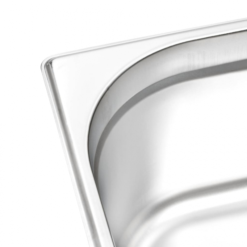 Gastronormbehälter 2 Stk. GN 1/2 150 mm Edelstahl