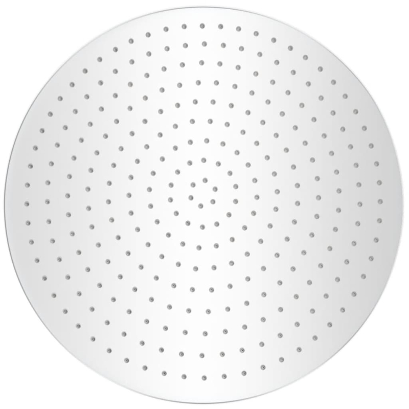Regenduschköpfe 2 Stk. Edelstahl Ø 50 cm
