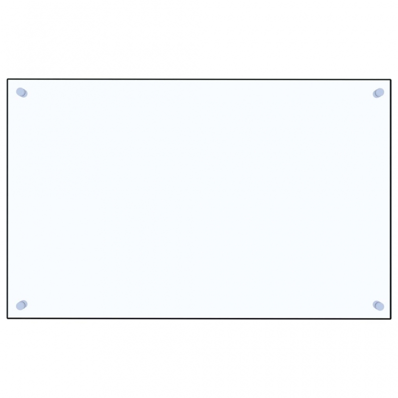 Küchenrückwand Transparent 80×50 cm Hartglas