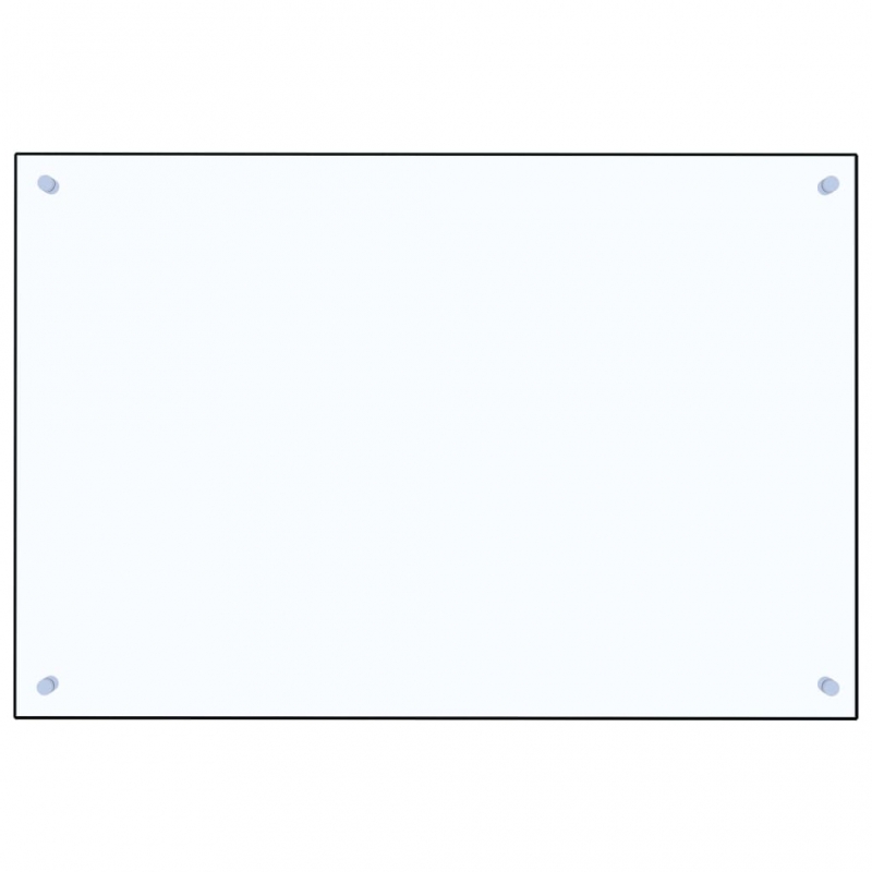 Küchenrückwand Transparent 90×60 cm Hartglas