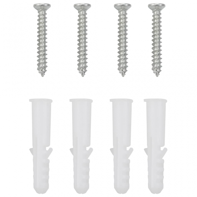 Küchenrückwand Schwarz 70x60 cm Hartglas