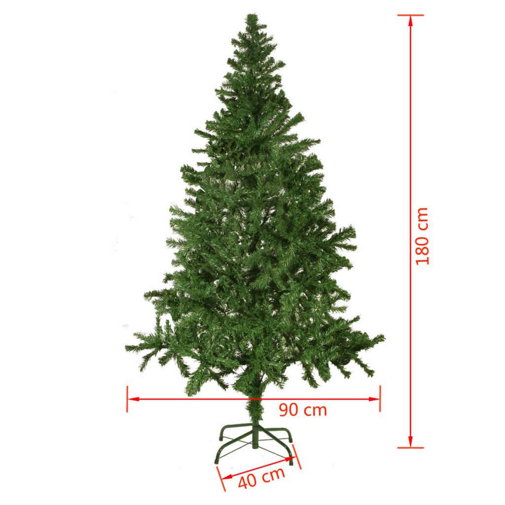 Künstlicher Weihnachtsbaum mit Ständer 180 cm 564 Zweige