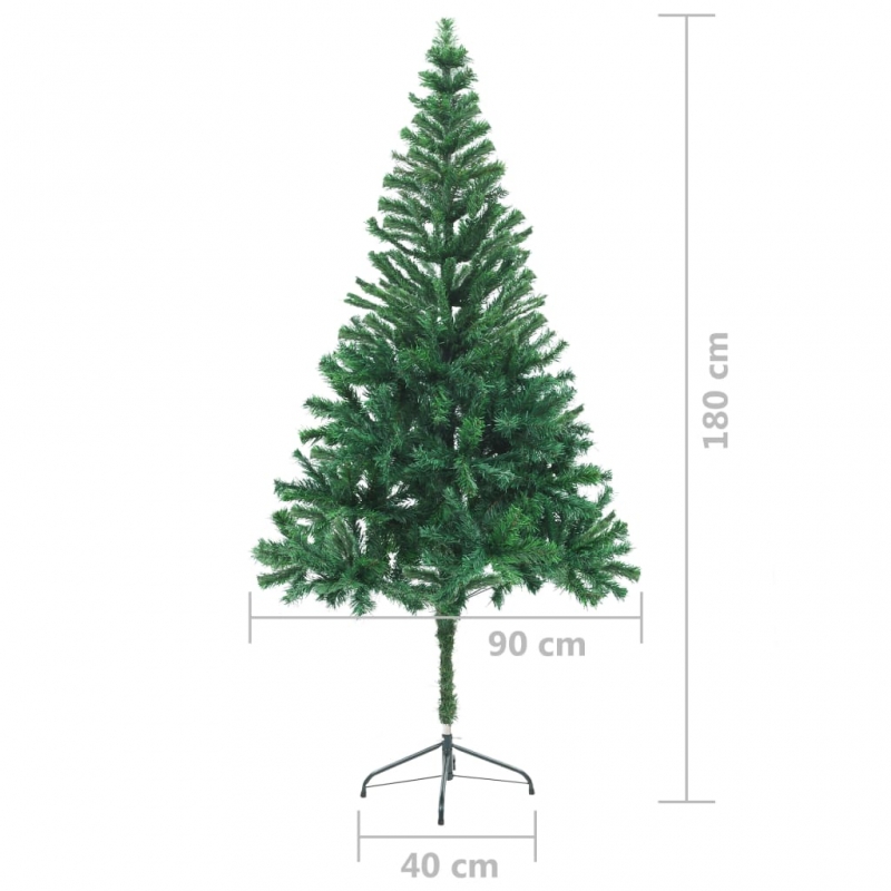 Künstlicher Weihnachtsbaum mit Ständer 180 cm 564 Zweige