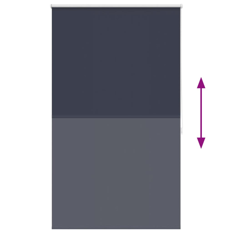 Verdunkelungsrollo 120 x 175 cm blau