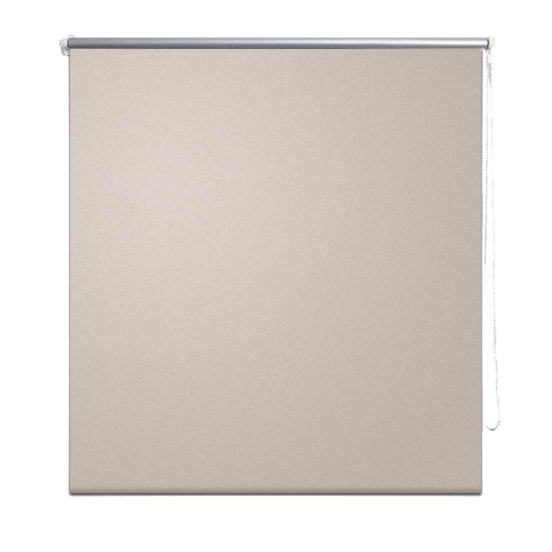 Verdunkelungsrollo Verdunklungsrollo  80 x 230 cm beige