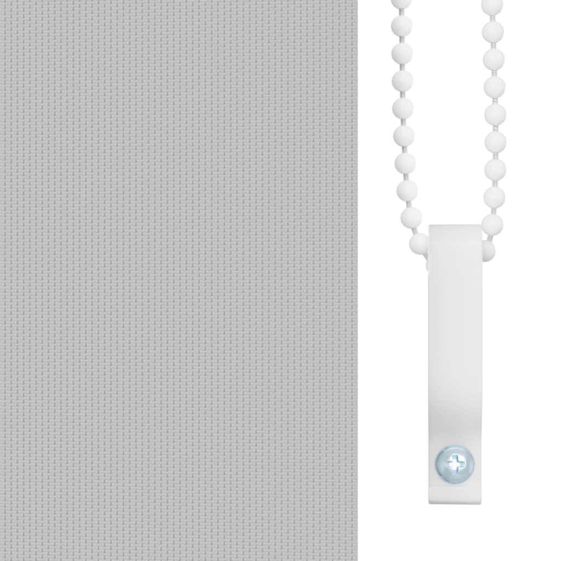 Verdunkelungsrollo 160 x 230 cm grau