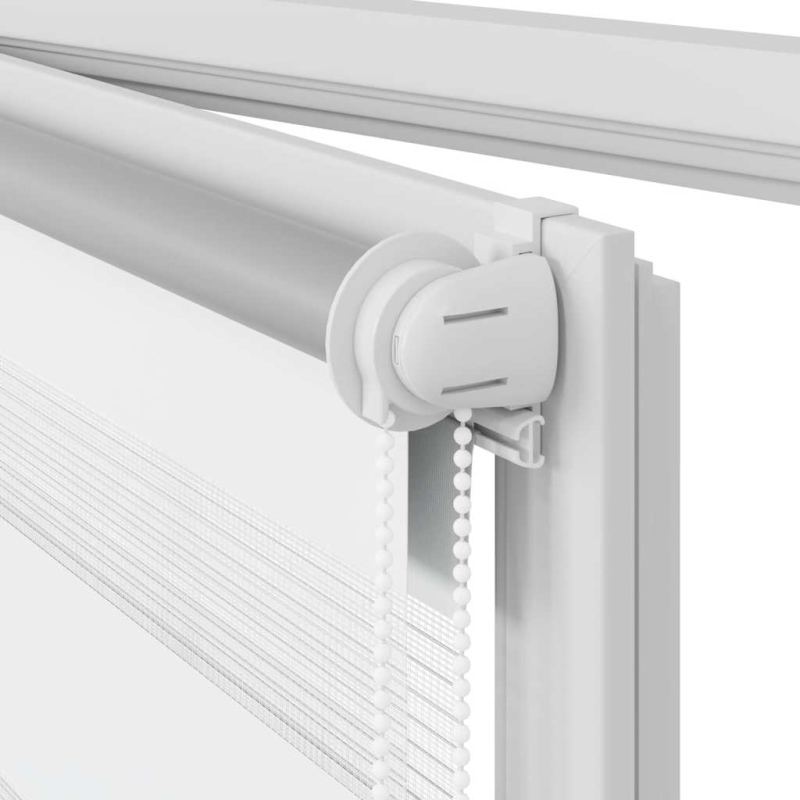 Doppelrollo  60 x 120 cm white