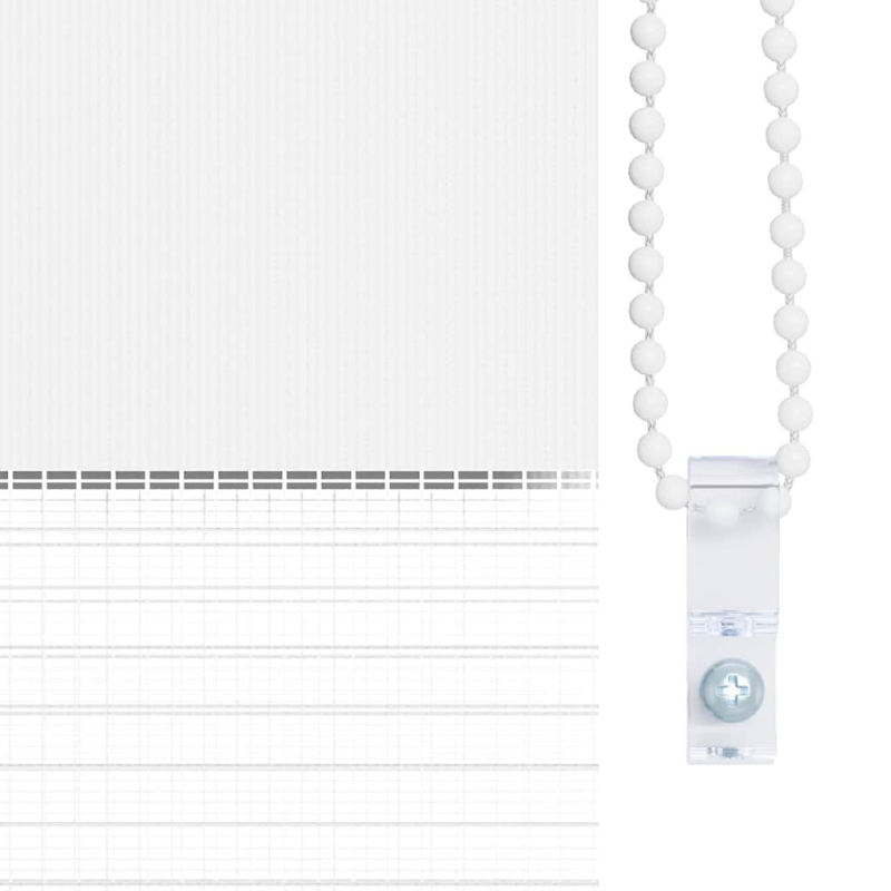 Doppelrollo 90 x 150 cm weiß