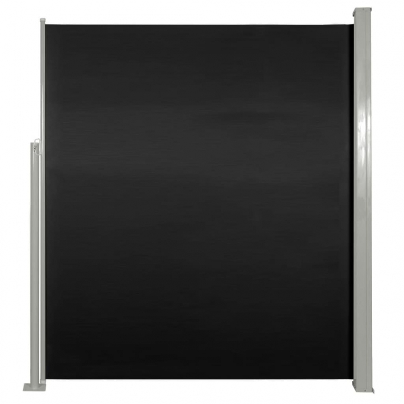 Seitenmarkise 160x300 cm Schwarz