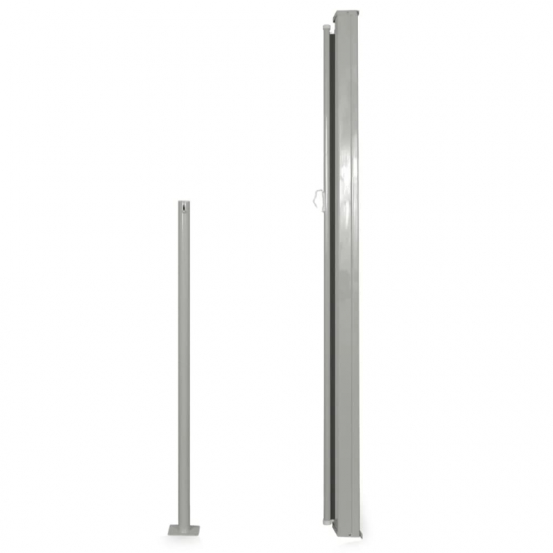 Seitenmarkise 160x300 cm Cremeweiß