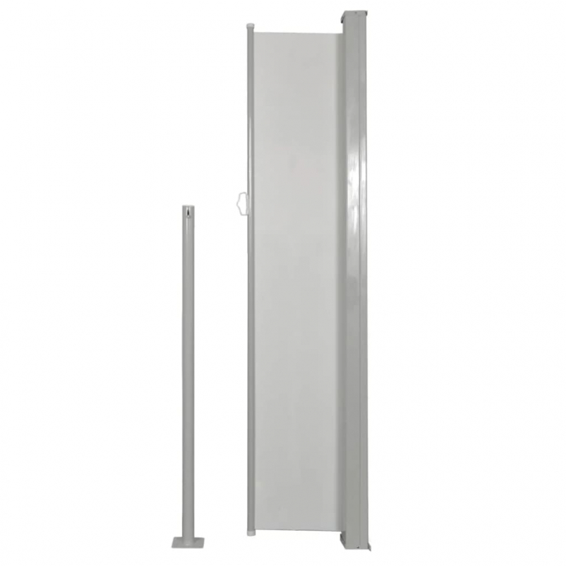 Seitenmarkise 160x300 cm Cremeweiß