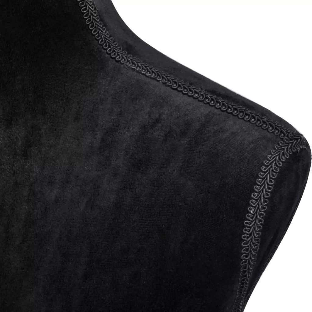 Damenbüste Schneiderpuppe Büste Torso Angezogen Mannequin Schwarz