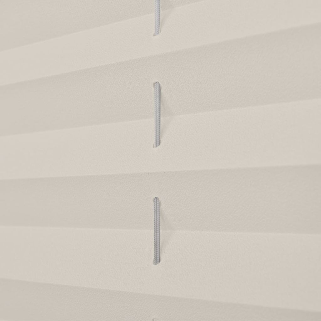 Plissee Faltrollo Rollo Plisseerollo 110x200cm Creme