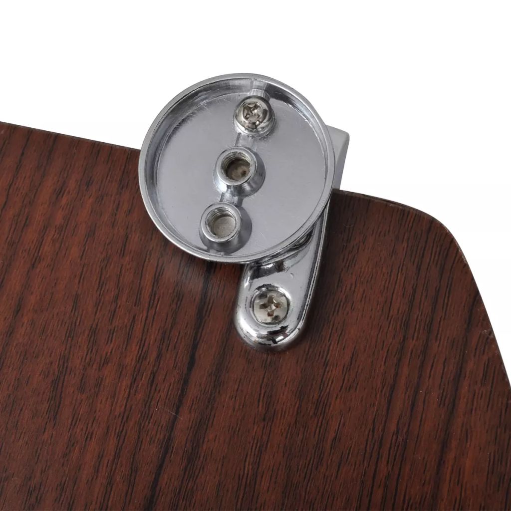 Toilettensitz MDF Deckel Schlichtes Design Braun