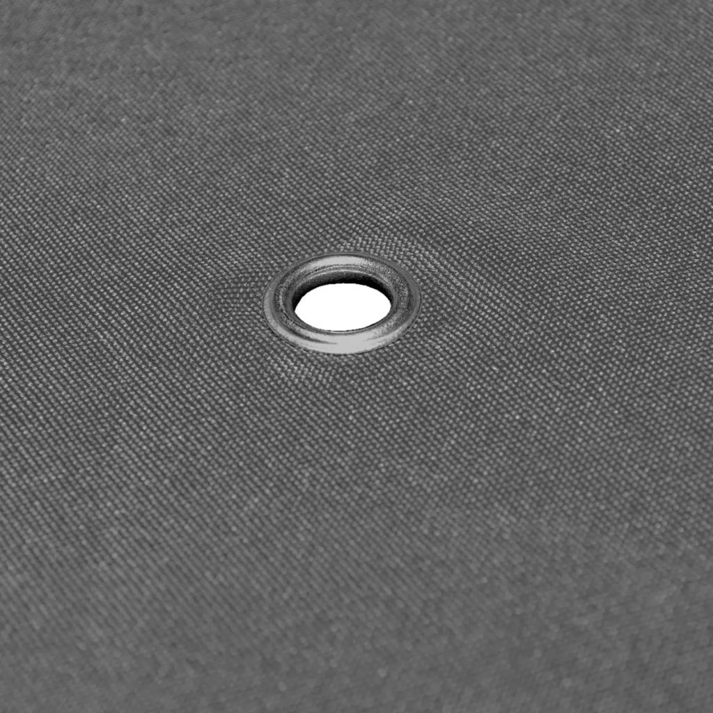 Pavillon-Ersatzdach 310 g/m² Dunkelgrau 3x3 m