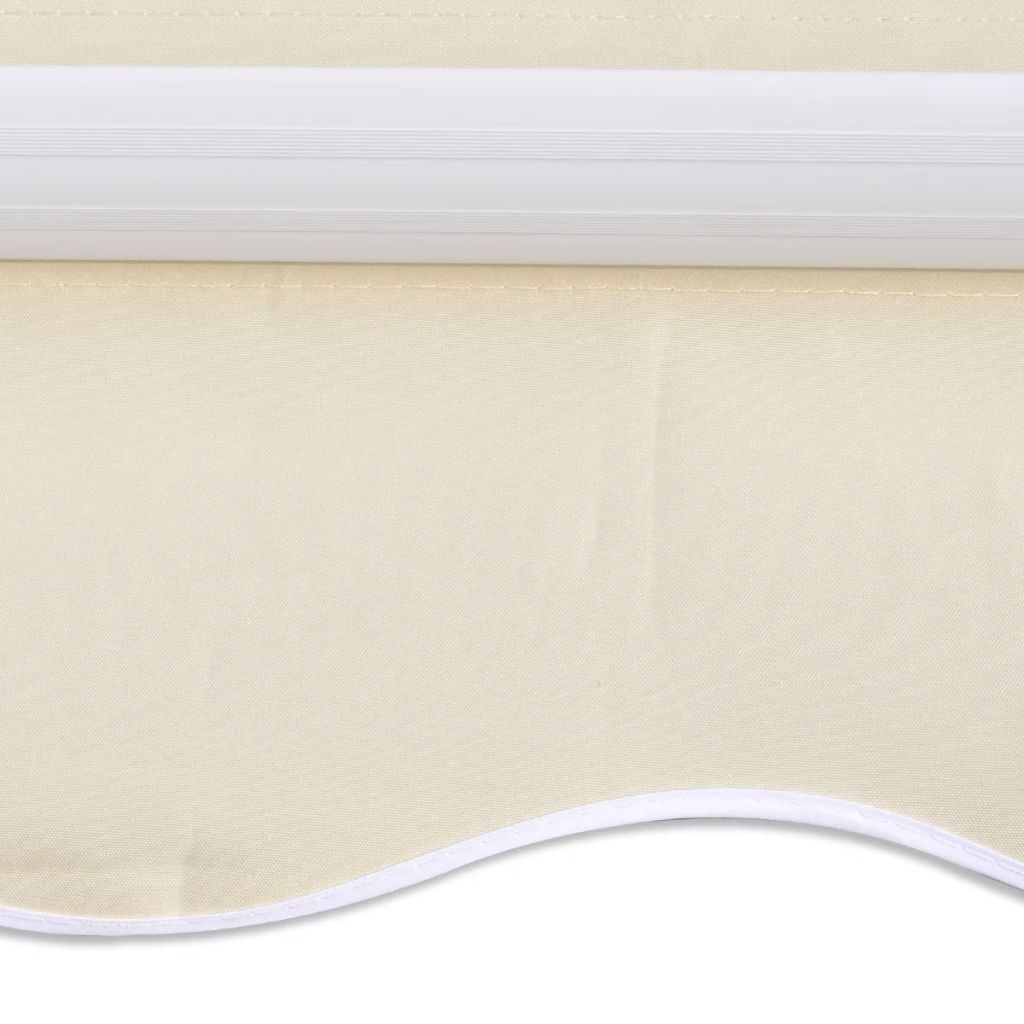 Markisenbespannung Canvas Creme 3 x 2,5 m (ohne Rahmen)