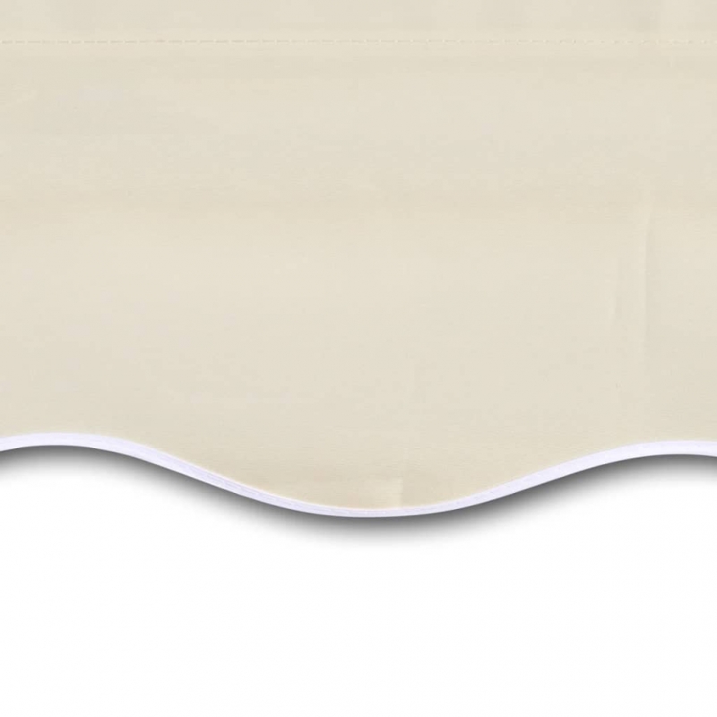 Markisenbespannung Canvas Creme 6x3 m (ohne Rahmen)