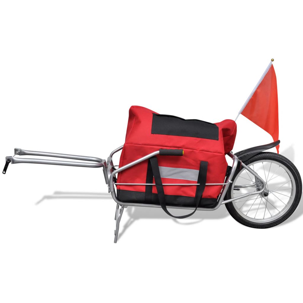 Fahrradanhänger Einrad mit Tasche