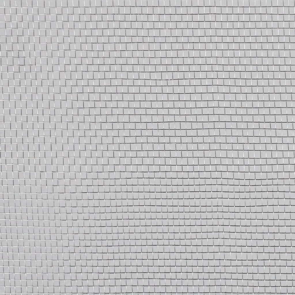 Fliegengitter Aluminium 100x500 cm Silbern