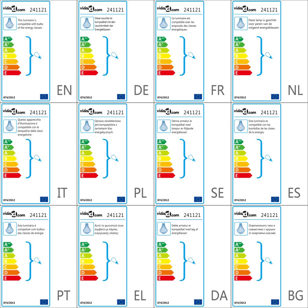 Kronleuchter 36,5x46 cm