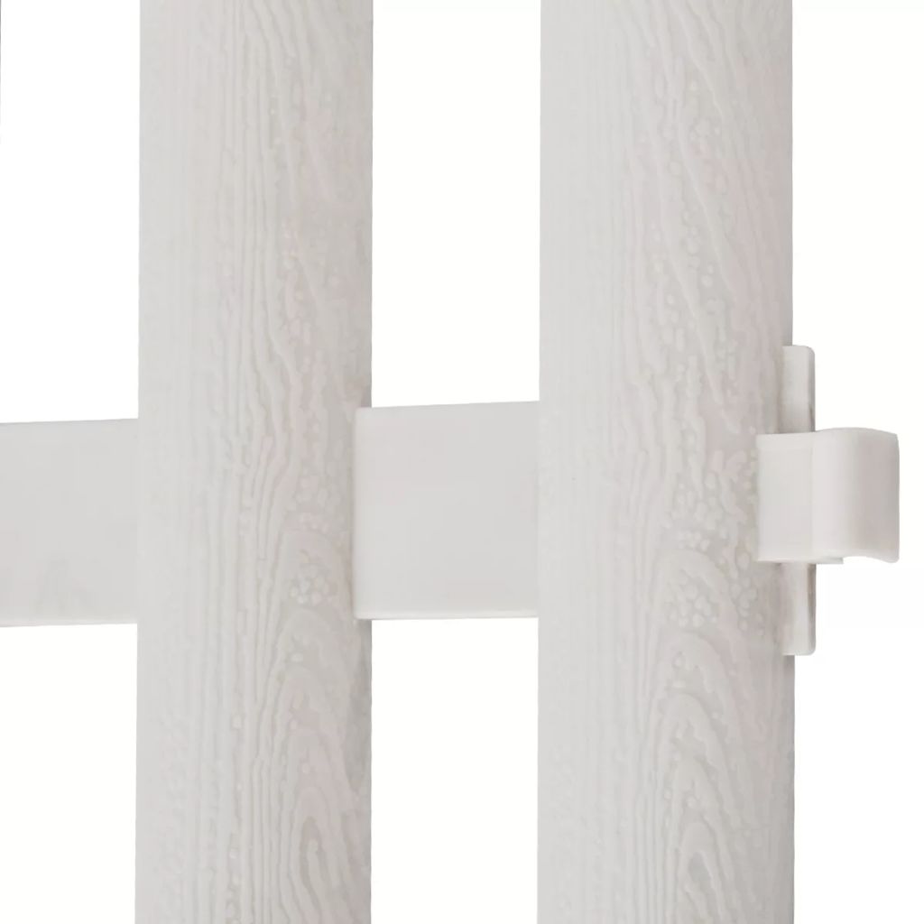 Rasenkanten 17 Stk. Weiß 10 m PP