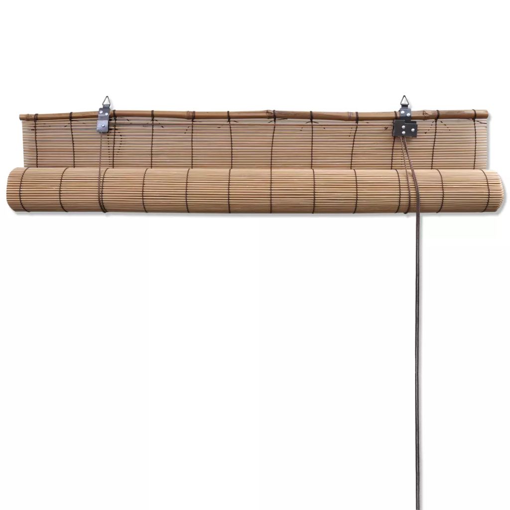 Bambusrollo Braun 80x160 cm