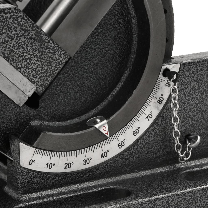 Maschinenschraubstock Kippbar Handbetrieben 110 mm