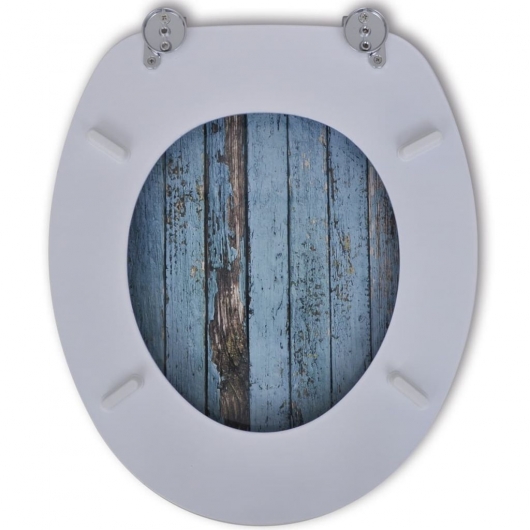 Toilettensitz WC-Sitz MDF Holz Design