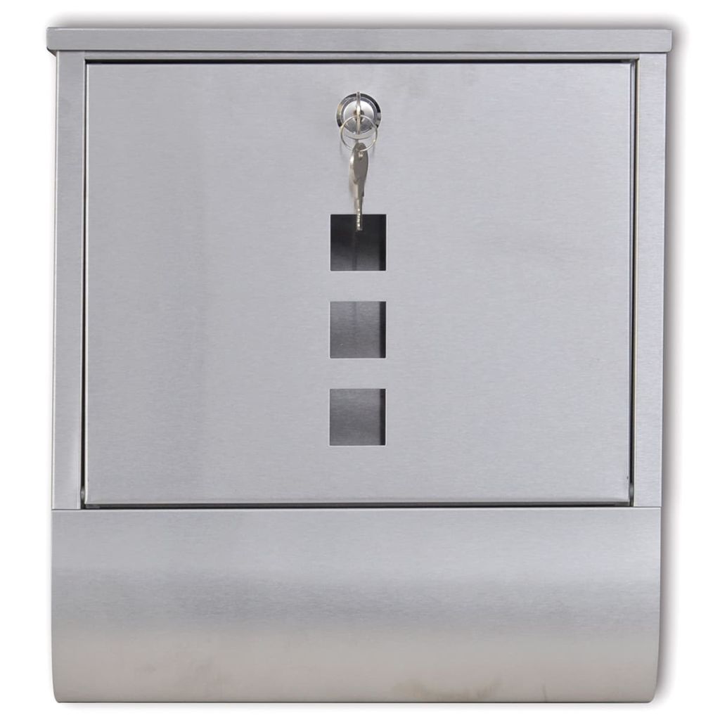 Briefkasten aus Edelstahl